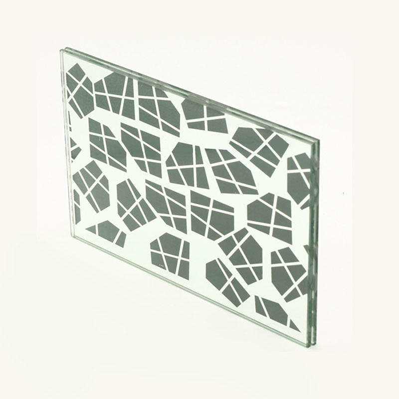 Sérigraphie décorative sur panneaux de verre feuilleté trempé