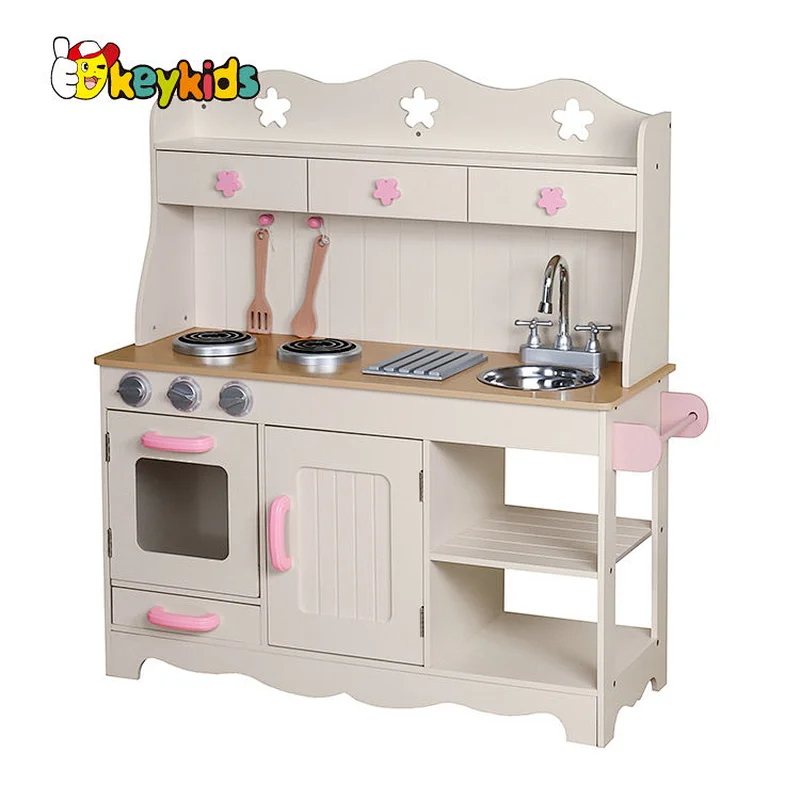 Pretend Play Toys Wooden Kitchen Set For Kids W10C319