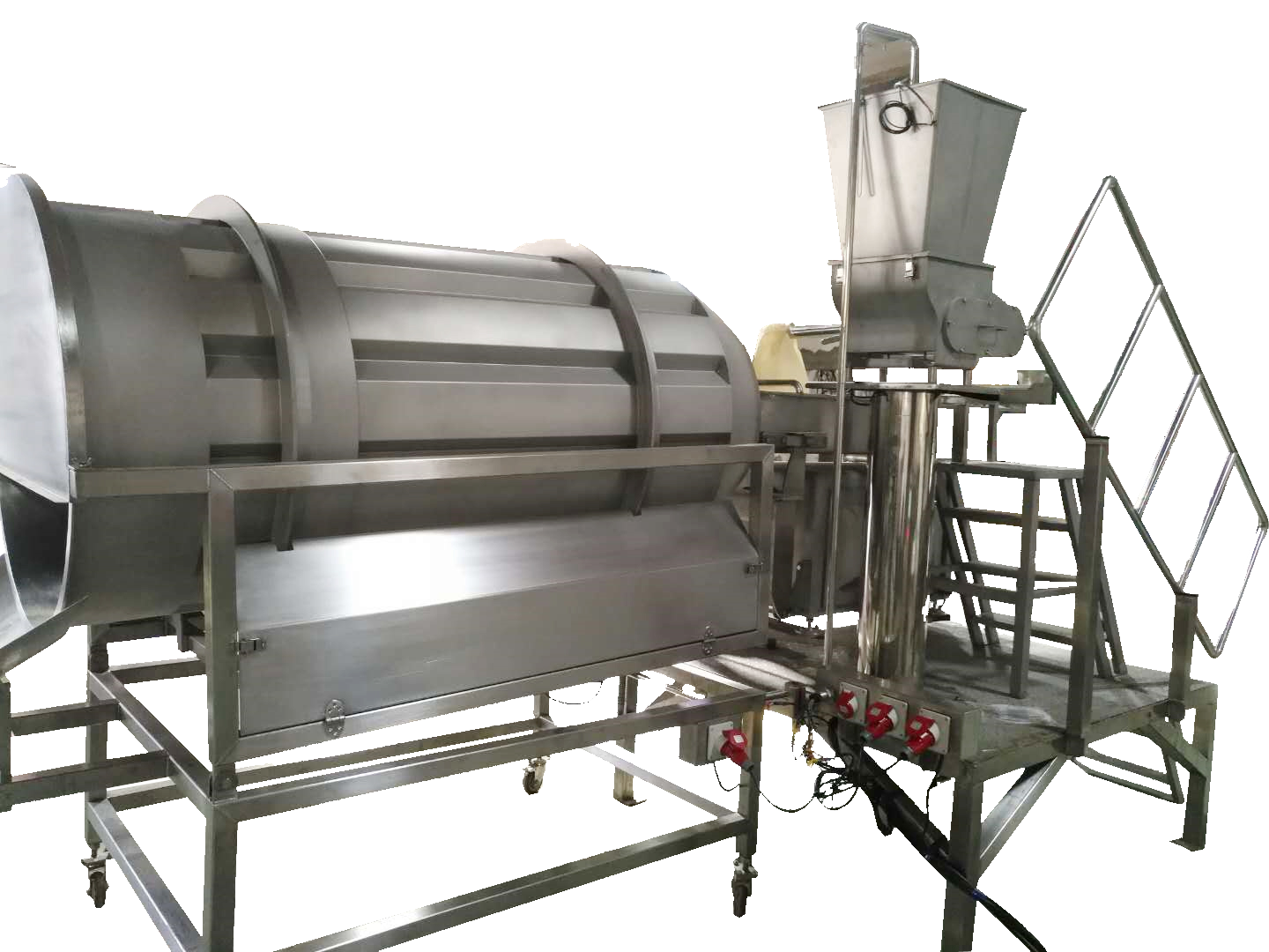 Fast back seasoning roller system