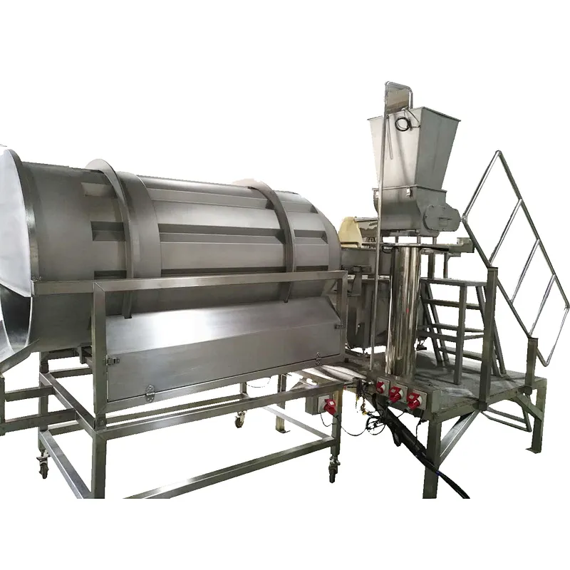 Fast back seasoning roller system