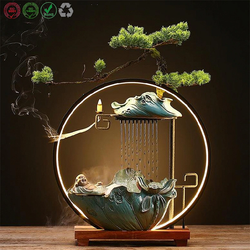 Crafts Fountain Lucky Waterscape Decoration