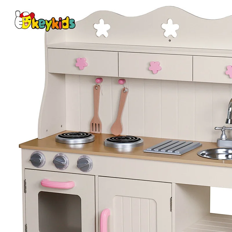 Pretend Play Toys Wooden Kitchen Set For Kids W10C319