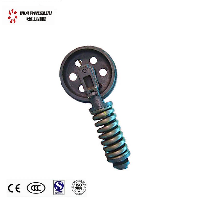 Steel Track Adjuster Recoil Spring , 115.00KG Recoil Spring Excavator