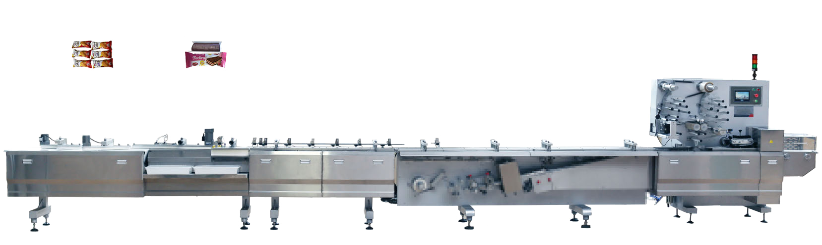 TK-1231/1232/1233High Speed Full Automatic Pillow Packing Machine