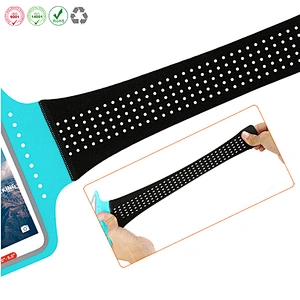 Smart touch waterproof cell phone armband case