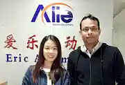 A Customer From India Visited Our AILE Company