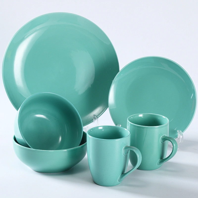 COLOR GLAZE DINNER SET
