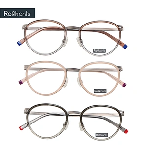 New style custom retro popular brand women and man popular acetate optical eyeglasses frame