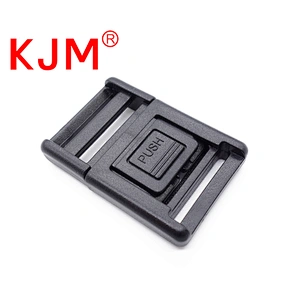 High quality adjuster buckles black custom POM plastic cam buckle for camera straps
