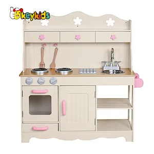 Pretend Play Toys Wooden Kitchen Set For Kids W10C319