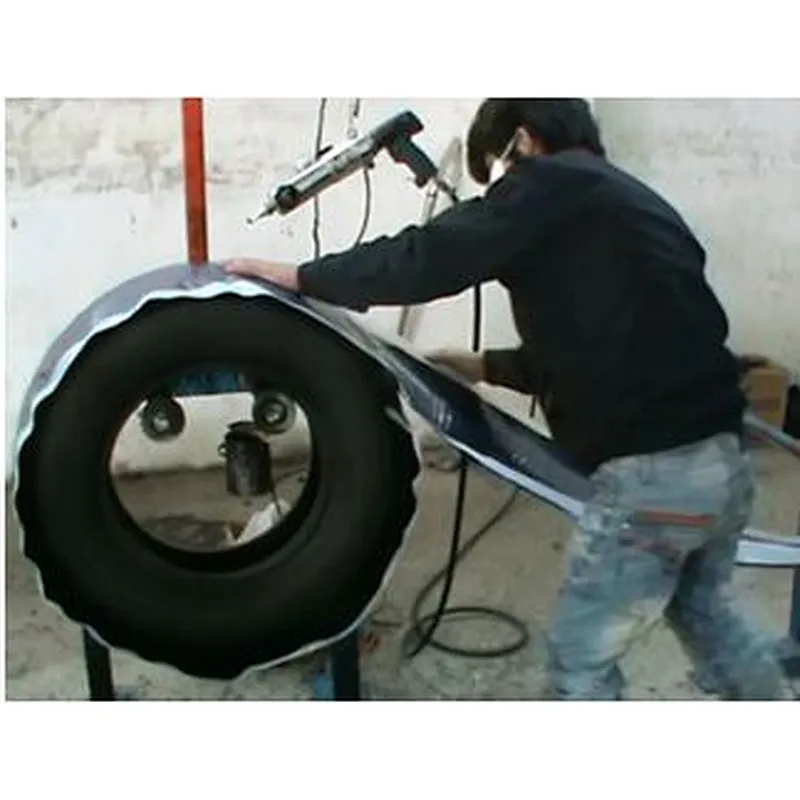 Riding post middle rubber pad