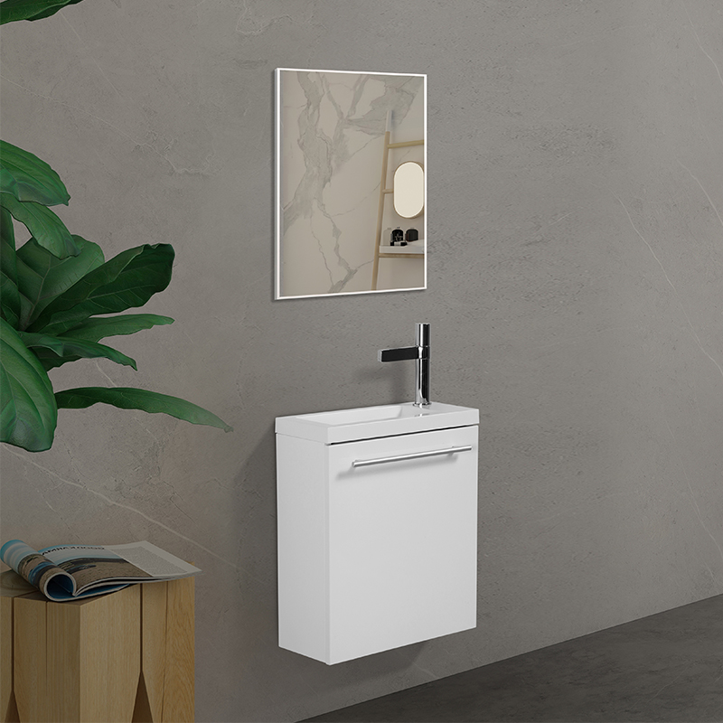 小さなバスルームに最適な洗面化粧台 - Tona.com