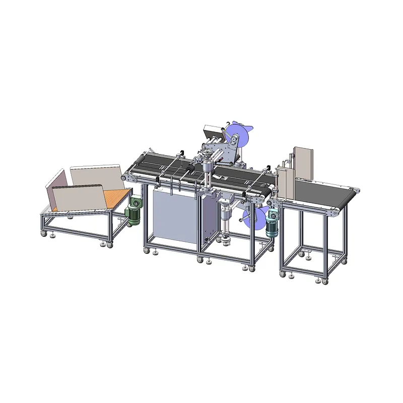 TK-T-8302 Automatic carton multifunctional labeling machine