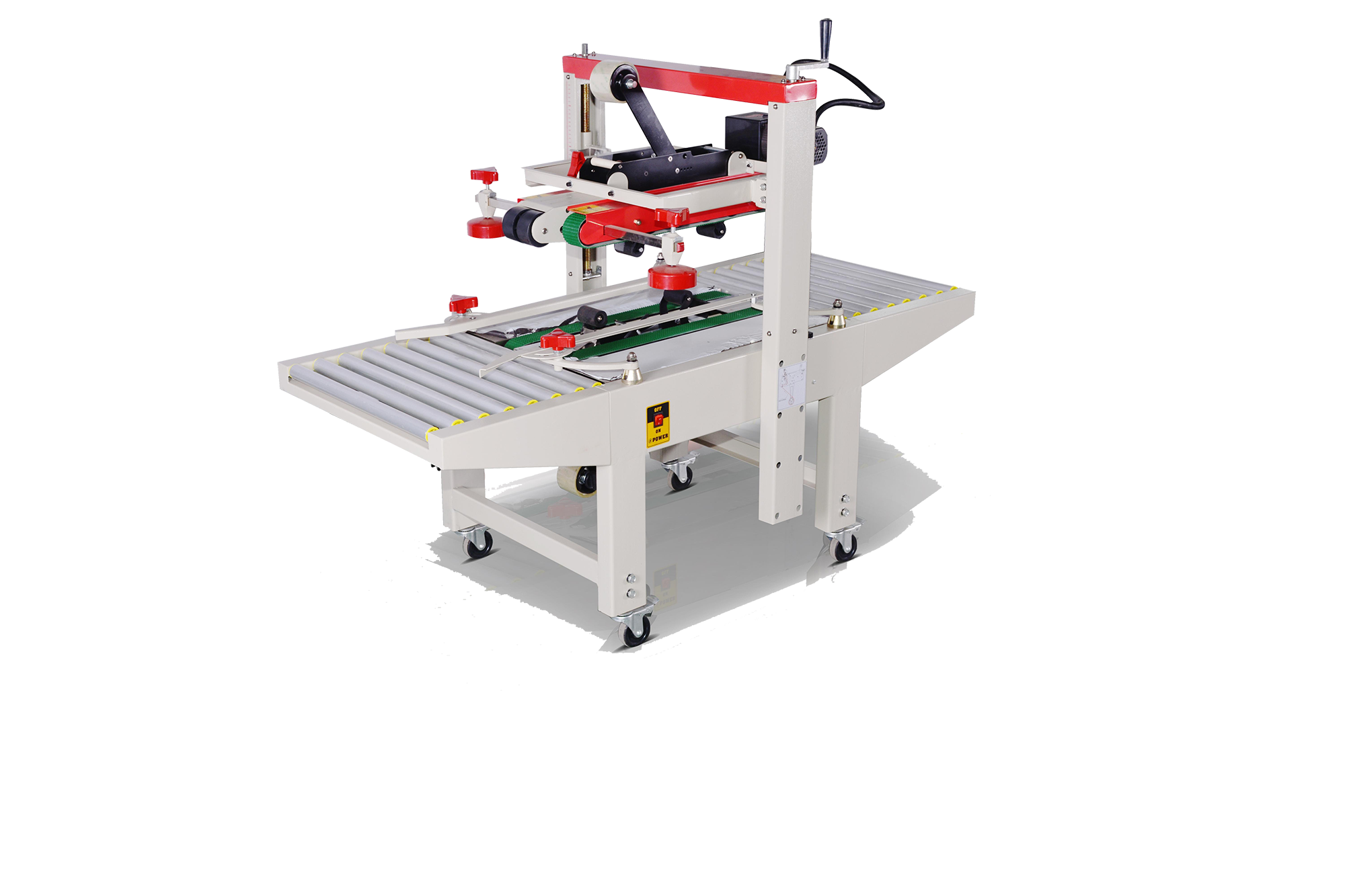 TK123 Automatic Top-Side Drive Belt Carton sealer (Suit for Weight :70kg)
