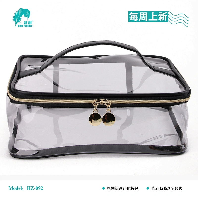 Clear PVC cosmetic bags