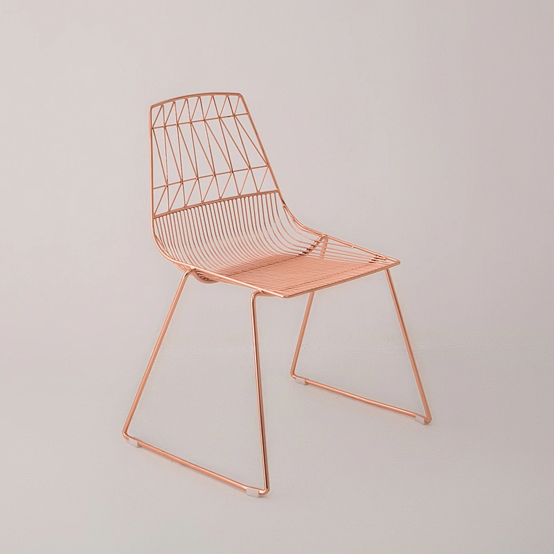 Metal wire chair