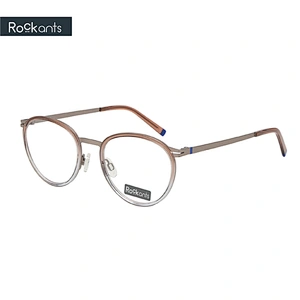 New style custom retro popular brand women and man popular acetate optical eyeglasses frame