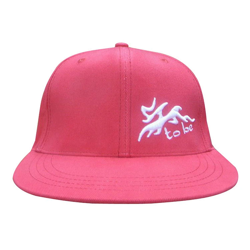 flat bill fitted hat snapback hat