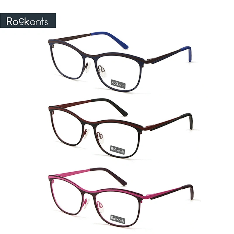 Popular hot selling new fashion metal optical frame round eyeglasses