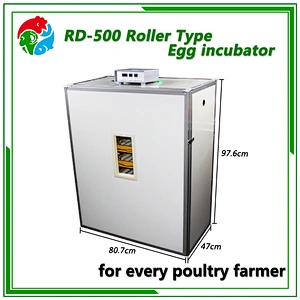 500 chicken roller egg incubator