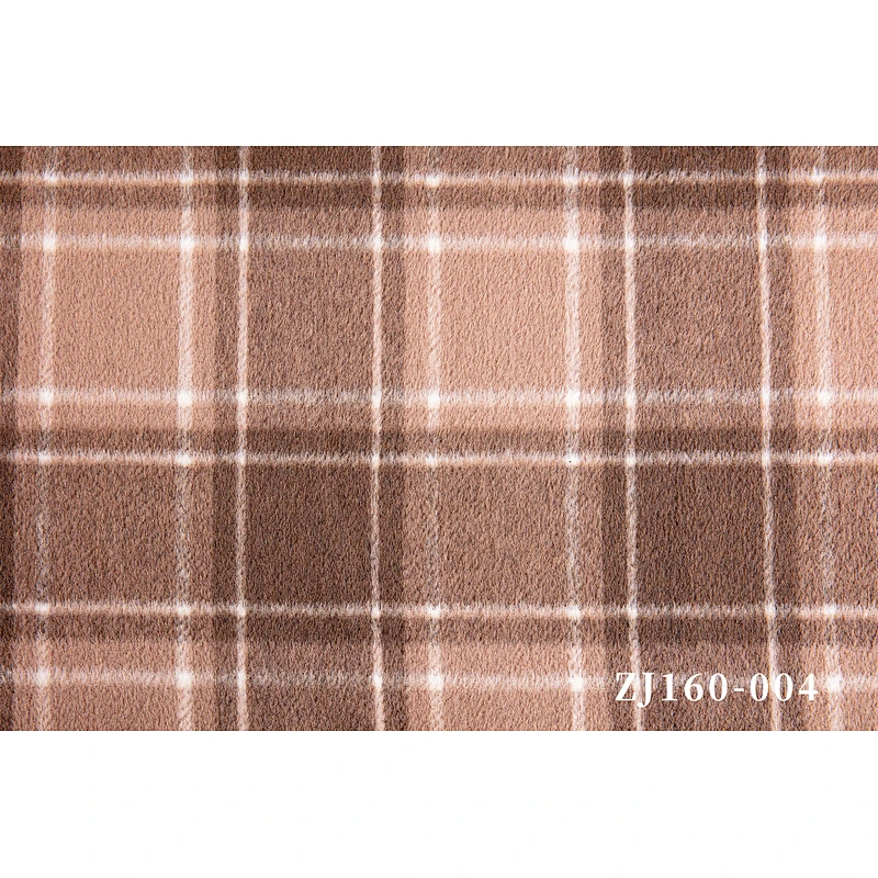 Woven Fabric Yarn-dyed Overcoat For Ladies