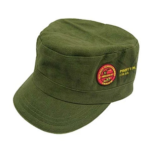 Fashion customized cotton twill  army hat with embroidery,types of military hats,army cap