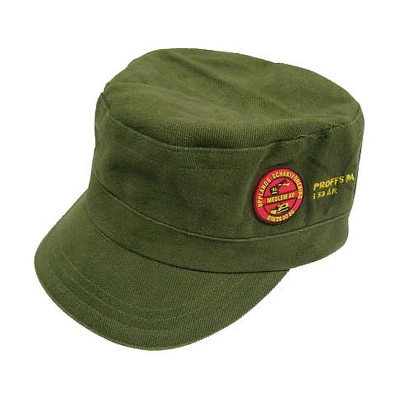 Fashion customized cotton twill  army hat with embroidery,types of military hats,army cap