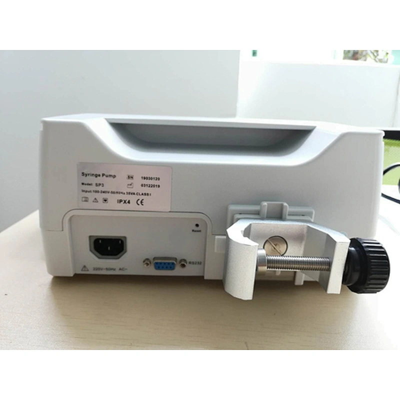 Single Channel Syringe Pump With Drug library