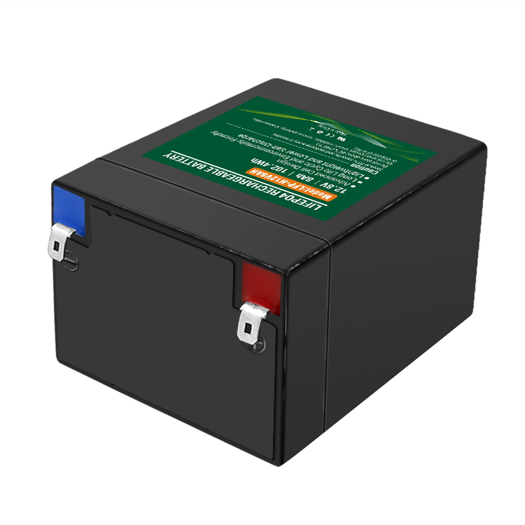 Paquete de baterías LiFePO4 de ciclo profundo de 12V 8AH con BMS