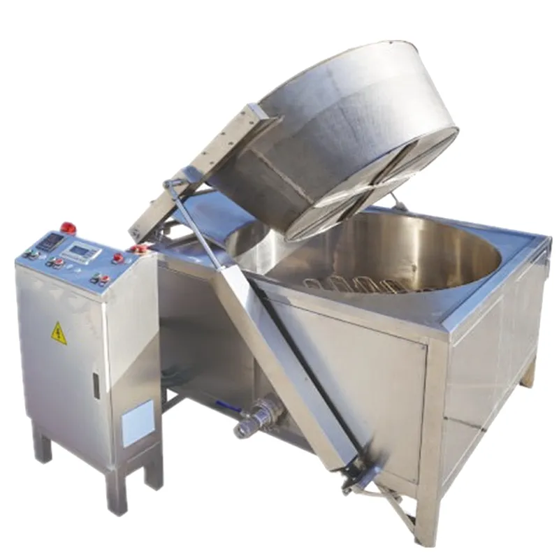 Electric Basket Type Batch Frying Machine