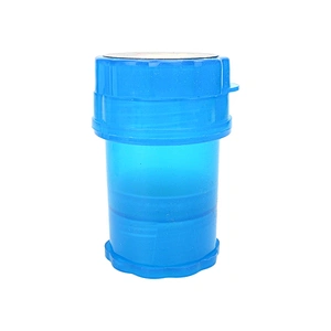 Customized colorful tobacco herb grinder plastic grinder