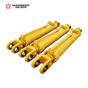 ISO Rustproof Bucket Hydraulic Cylinder Steel Excavator Hydraulic Parts