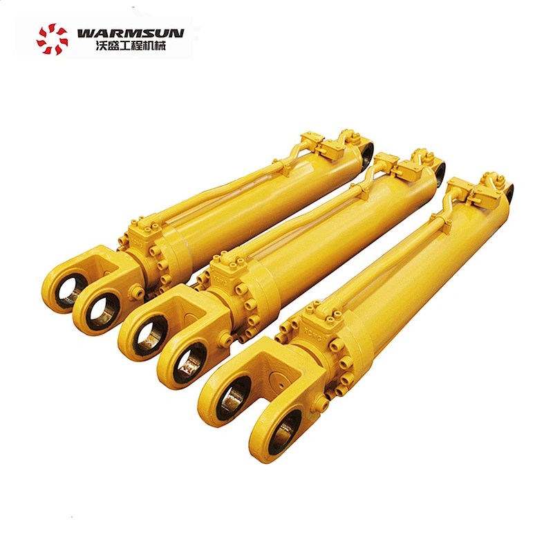 ISO Rustproof Bucket Hydraulic Cylinder Steel Excavator Hydraulic Parts