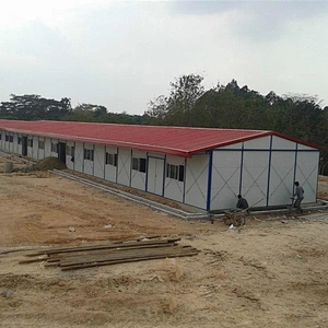 Tipo casa prefabricada modificada para requisitos particulares K de tres pisos de la casa modular del panel de bocadillo
