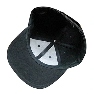 Pu leather patch flat bill snapback hats