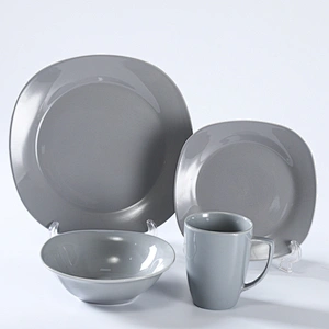COLOR GLAZE DINNER SET