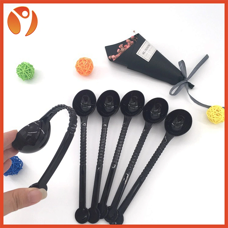 PLASTIC MIXING SPOON