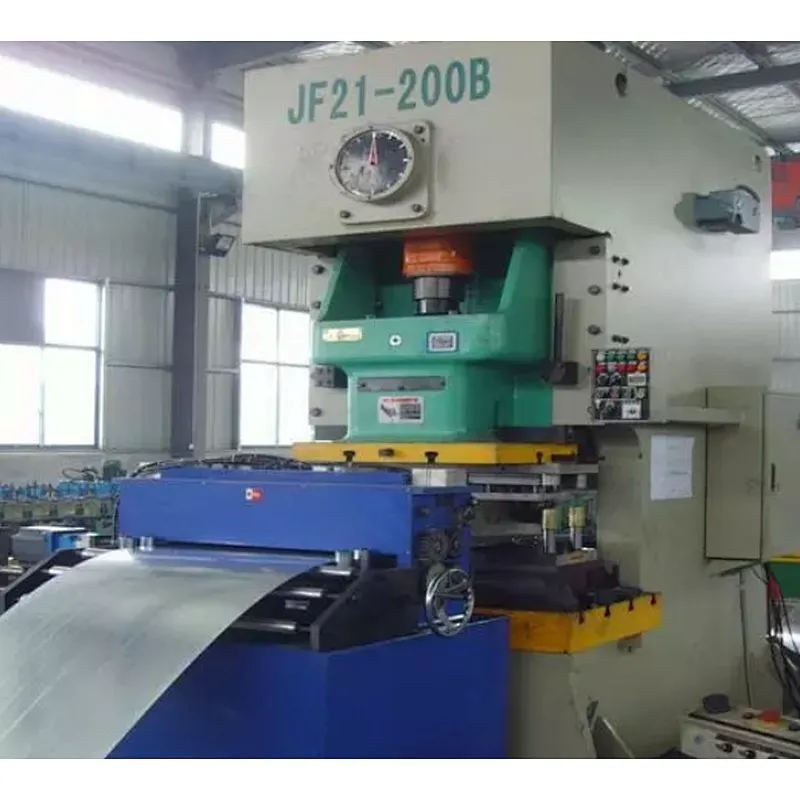 Cable tray roll forming machine