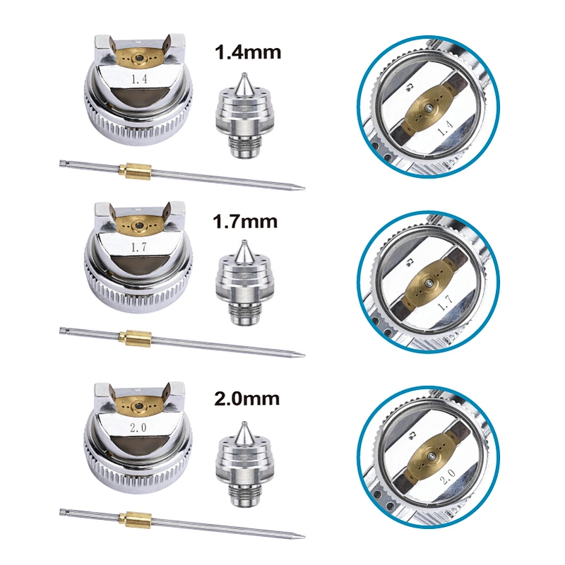 Rongpeng H827-B HVLP Spray Gun 600cc Cup Gravity Paint Air Gun For For Primer Finish Coat Painting