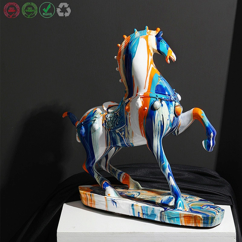 Colorful horse decorative