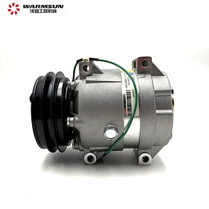 DC24V 5KW Electric AC Compressor 60035090 Excavator Air Conditioner