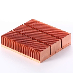 Copper Skiving Fin Heatsink For Cooling GPU