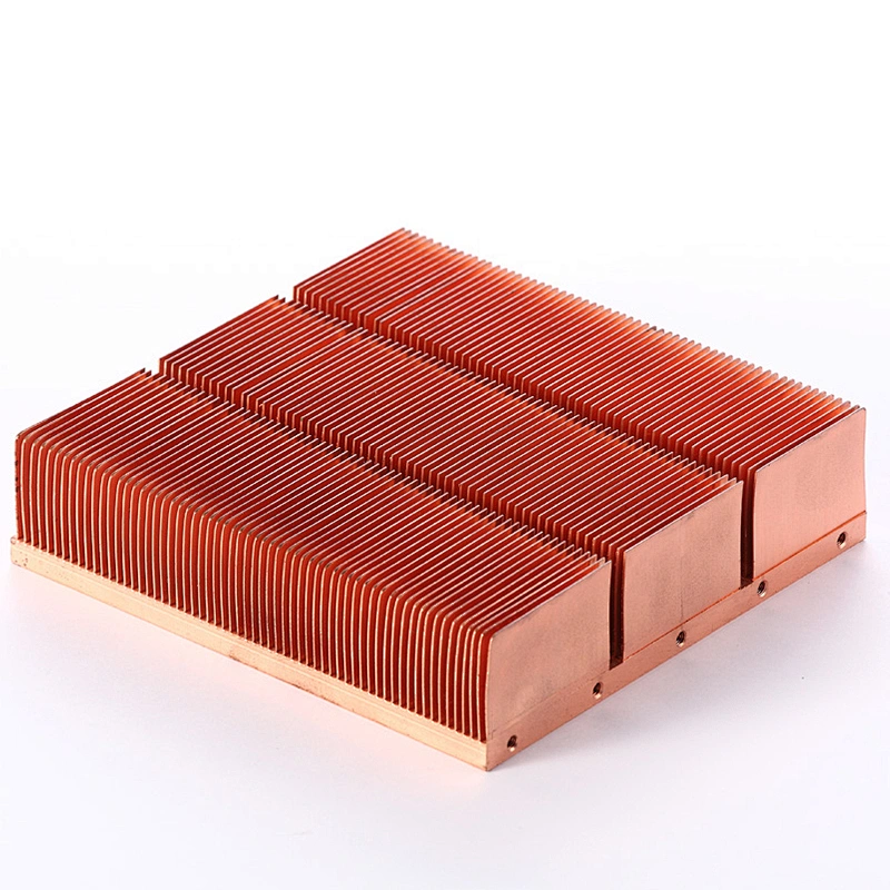 Copper Skiving Fin Heatsink For Cooling GPU