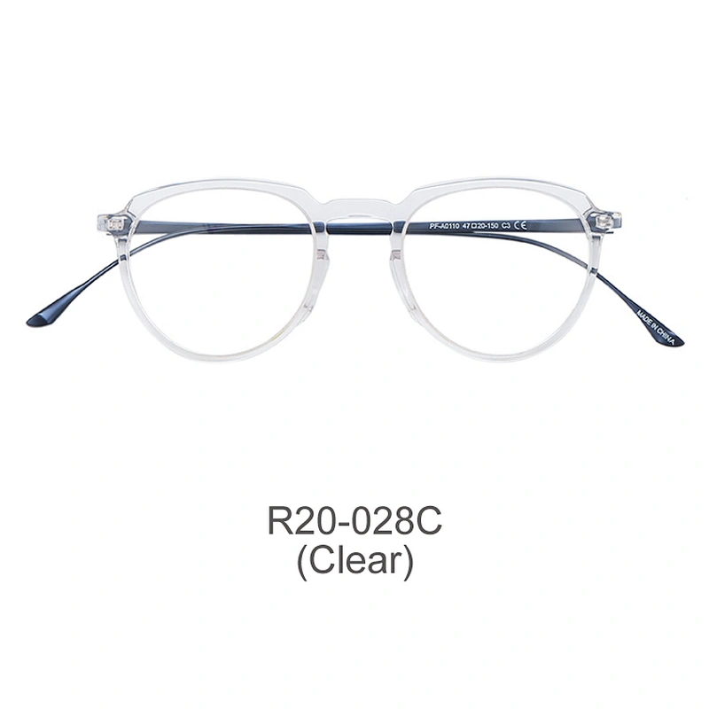 New custom classic quality eyeglasses acetate optical frames cup shape glasses