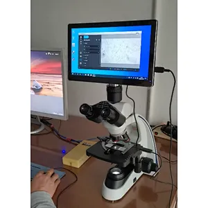 Biological Microscope With 12inch Touch Screen