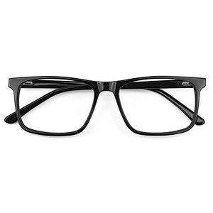 PH2227 Newest trend square acetate full rim black optical eye glasses frames ready goods