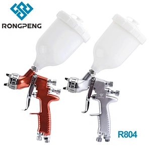 RONGPENG Professional R804 HVLP Paint Spray Gun Gravity Feed Airbrush Pneumatic Tool