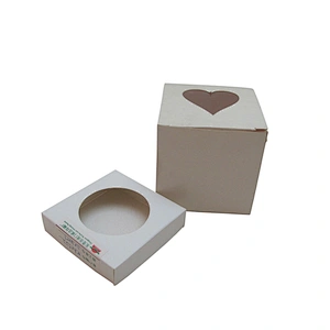 1 hole pvc clear plastic cupcake boxes packaging