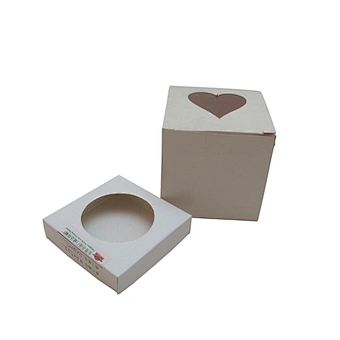 1 hole pvc clear plastic cupcake boxes packaging