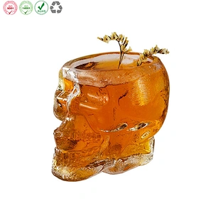 Skull Shaped Whiskey Glass cup